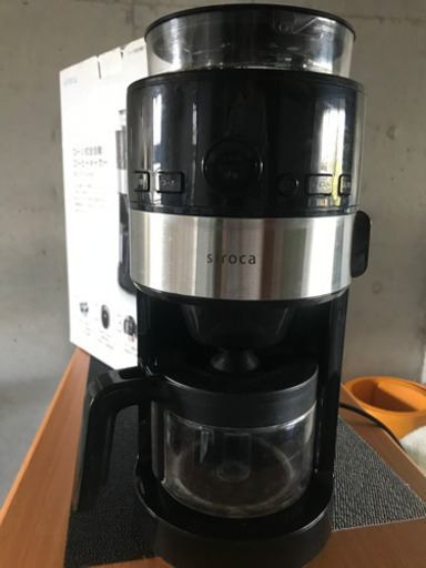 siroca コーン式全自動コーヒーメーカー　SC-C111
