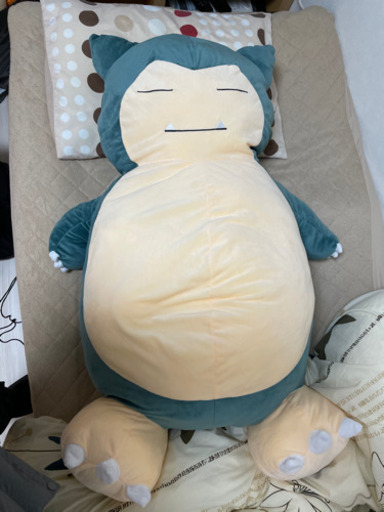 カビゴン巨大ぬいぐるみ約100cm Aoiro 森小路のおもちゃの中古あげます 譲ります ジモティーで不用品の処分