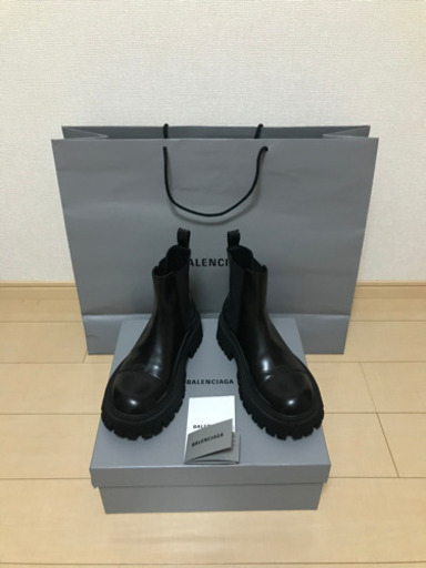 BALENCIAGA　Tractor ブーツ　スムース レザー　サイズ41
