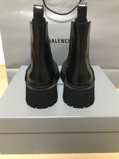 BALENCIAGA　Tractor ブーツ　スムース レザー　サイズ41 BALENCIAGA Tractor ブーツ スムース レザー サイズ41