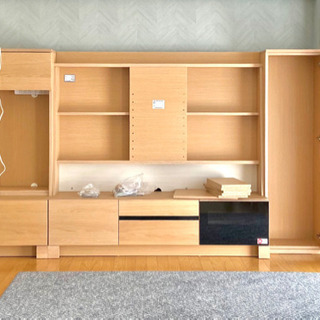 ＊受付終了＊【大型テレビボード】壁掛けテレビ対応/TVボード/Meuble