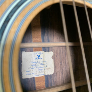 フォークギター　YW-800  1979年製