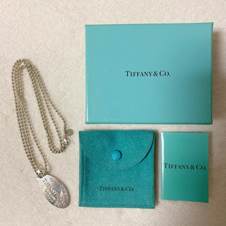 【お話し中】Tiffany ネックレス タグネックレス silv...