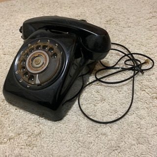 昭和レトロダイヤル式黒電話
