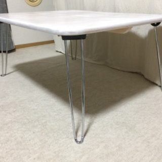 【ネット決済】無垢材 テーブル 手作り