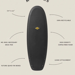 ALMOND surfboards アーモンド R-Series 5'4