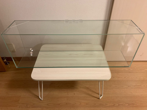 【決まりました】オールガラス水槽　９０ｃｍスリム　美品　【引取り限定】
