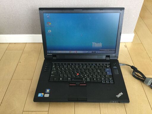 ★中古★大画面15.6インチTFT！ThinkPad L512 4444-CTO Core i3 370M SSD換装済120G120G★直接受渡可能(東京都中央区)