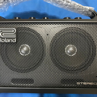 大人気ギターアンプ Roland MOBILE CUBE 電源アダプター&専用カバー