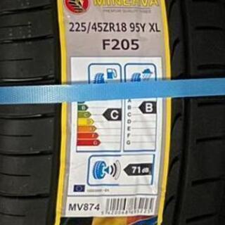 🌞225/45ZR18⭐フォレスター、レヴォーグ、オデッセイ、ジューク等に！新品未使用！交換費用込み！Minerva製サマータイヤ入荷しました🌞