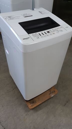 Hisense 4.5kg洗濯機 2017年製 HW-T45A