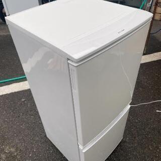 緊急事態宣言中最大13%OFF?冷蔵庫 シャープ SJ-14Y 2017年製 137L【3 