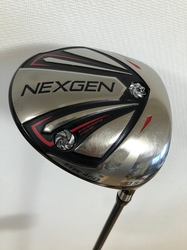 NEXGEN６ 10.5° シャフトFLEX-S ヘッドカバー付