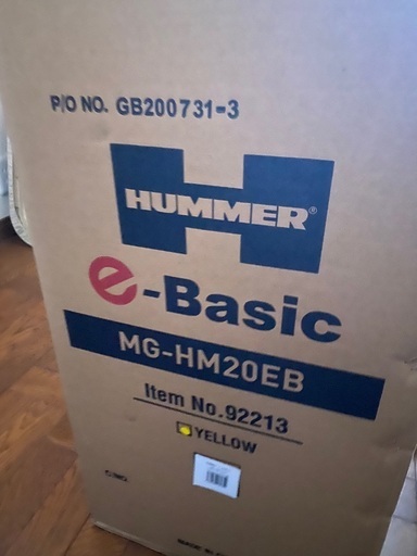 新品未開封 HUMMER 電動アシストFDB20EB MG-HM20EBYE