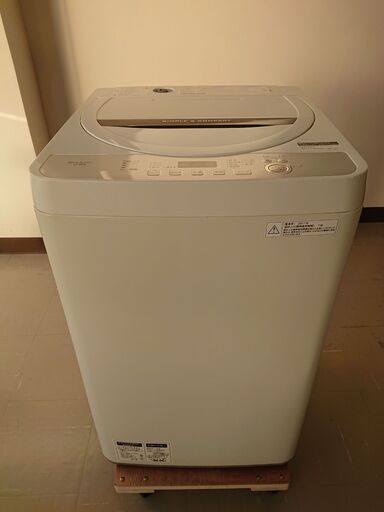 引取場所 南観音 301-315　SHARP　全自動電気洗濯機　ES-GE5B-T　2017年製