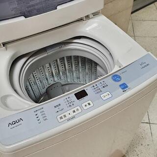 売約済み❌2015年製 AQUA アクア 6.0kg 全自動洗濯機 AQW-S60D ①