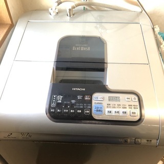 無料【ジャンク品】HITACHI 日立 洗濯機 9kg/7kg