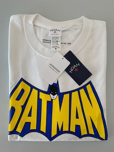 メンズ Noah x Batman Logo Tee WHITE