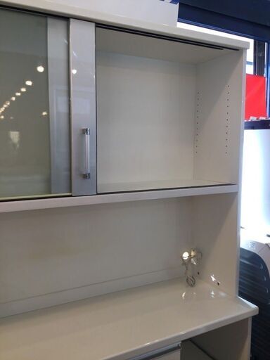 ﾆﾄﾘ 2枚扉ﾚﾝｼﾞﾎﾞｰﾄﾞ ﾎﾜｲﾄ【ﾄﾚﾌｧｸ桶川店】