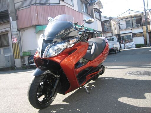 スカイウェイブ２５０　CJ44 前後エアーサス　超綺麗説明動画付き スカイウェイブ250 CJ44 前後エアーサス 超綺麗説明動画付き