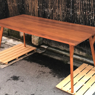 値下げしました❗️コスパクリエーション　ダイニングテーブル　170cm