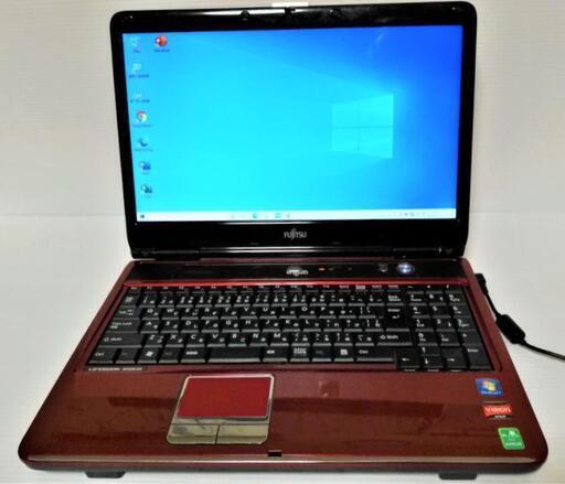 ★美品★Win10・マイクロソフトオフィス★人気のルミナスレッド♥
