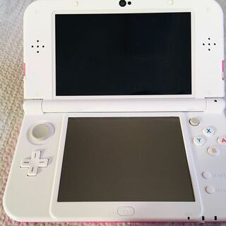 Newニンテンドー3DS LL 注文 ピンク×ホワイト本体 ソフトセット 