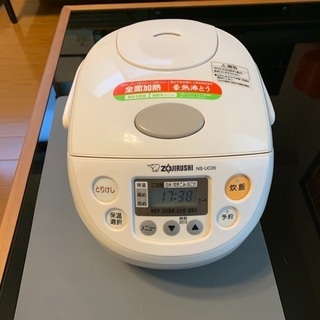 象印　ZOJIRUSHI ３合炊き炊飯器　極め炊き　NS-UC0...