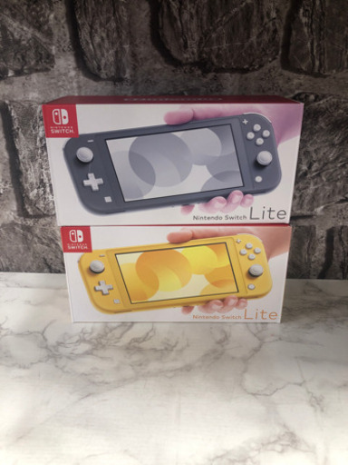 【新品】任天堂スイッチライト　グレー/イエロー