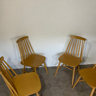 ウィンザーチェア　4客セット