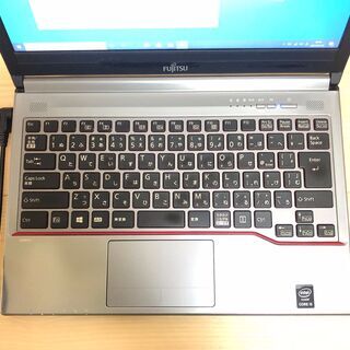 高速SSD 128GB ノートパソコン 中古動作良品 13.3型 富士通 E734/H 第4世代
