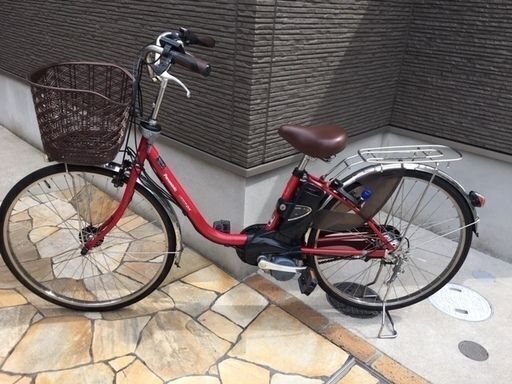 特価大容量8AhPanasonic　電動自転車　ビビDX　26インチ　電動自転車　電動アシスト自転車　125③