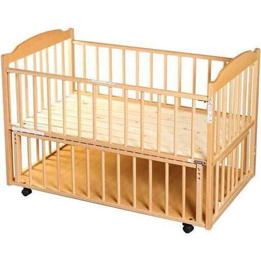 サワベビー　ＳＡＷＡＢＡＢＹ　Ｄ型ジョルノ　ベビーベッド　新生児～４歳　ロングユースベッド