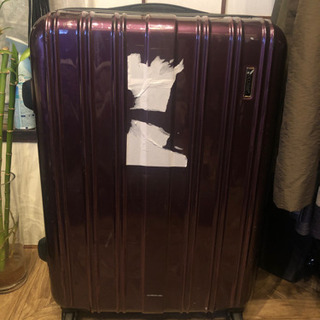 【ネット決済】[ジャンク品]success スーツケース　紫