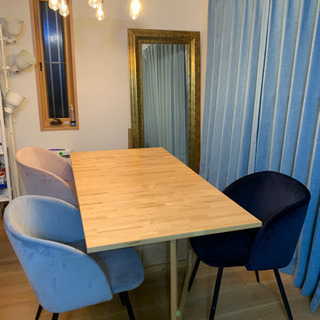 ☆ご相談中☆【IKEA】伸長式 折りたたみテーブル　ノールデン