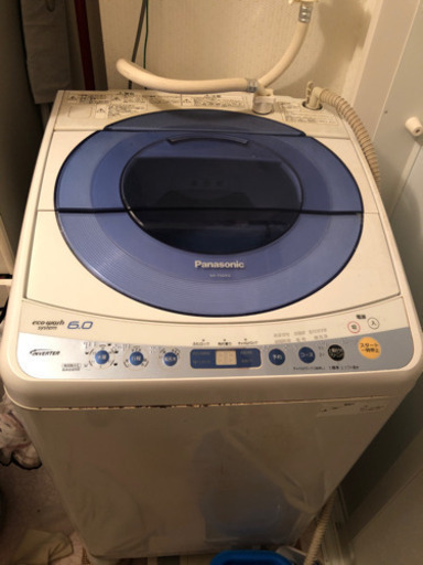 Panasonic ecowash system 6.0 洗濯機