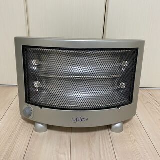 LIFELEX 防滴ハロゲンヒーター KOK22-3931 シルバー