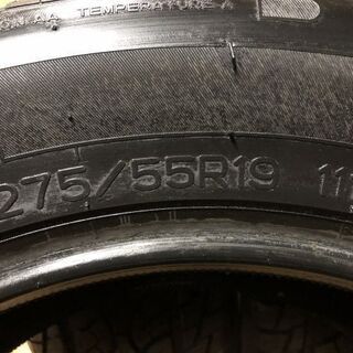 未走行に近い NANKANG ナンカン NK UTILITY SP-7 275/55R19 19インチ 夏タイヤ 4本 2016～17年製 ベンツ Gクラス等　(MTE62) クレジットカード QR決済可能