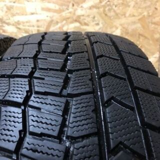 DUNLOP WINTER MAXX WM02 215/60R16 16インチ スタッドレス 4本 2016～17年製 バリ溝 マークX ティアナ等　(MTD45) クレジットカード QR決済可能