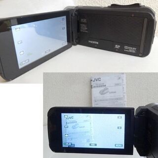 使用感少なめ☆ビデオカメラ JVC ハイビジョンメモリームービー GZ