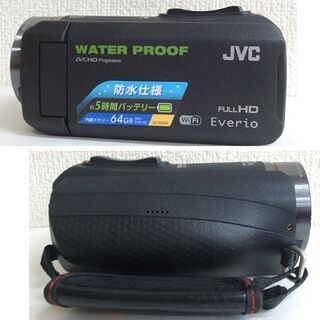 使用感少なめ☆ビデオカメラ JVC ハイビジョンメモリームービー GZ