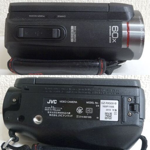 使用感少なめ☆ビデオカメラ JVC ハイビジョンメモリームービー GZ
