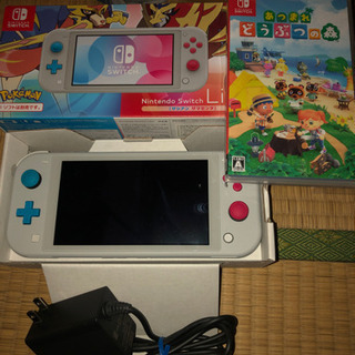 緊急今日まで値下げ！Switchライトザシアンザマゼンタとあつもりまとも売り！ 緊急今日まで値下げ！Switchライトザシアンザマゼンタとあつもりまとも