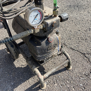 エアレス塗装機、ジャンク、セイワ.スーパー60L.30m
