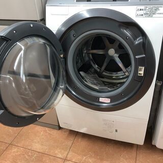 2014年製 パナソニック Panasonic NA-VX9300L-W 10/6kg ななめ型ドラム
