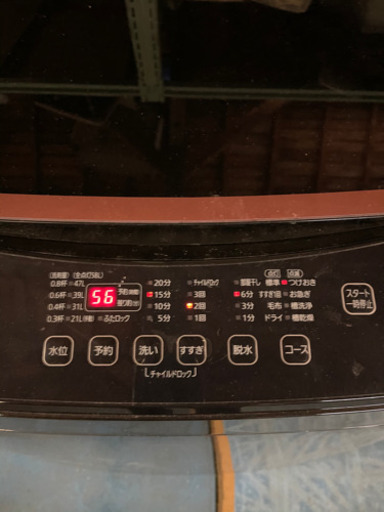 アイリスオーヤマ　iaw-t803bl 全自動洗濯機　8.0kg 2019年製