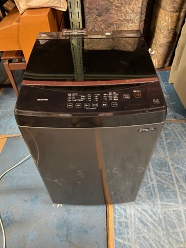 アイリスオーヤマ　iaw-t803bl 全自動洗濯機　8.0kg 2019年製