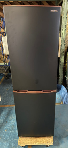 IRIS OHYAMA/アイリスオーヤマ 2ドア ノンフロン冷凍冷蔵庫 IRSE-H16A-B 162L 2019年製