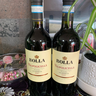 無料　新品　BOLLA (イタリア産ワイン赤)2015と2017