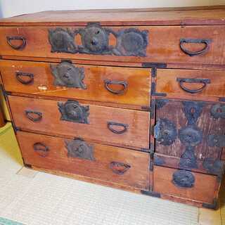 【引取り限定】仙台箪笥 仙台箪笥☆現物の検品及びお引き取りにいらっしゃれる方限定